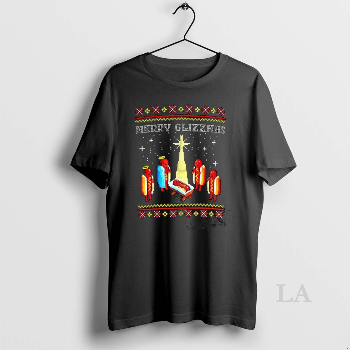 Original Hot Dog Holiday Merry Glizzmas Ugly Christmas Parody T-Shirts, Hoodie, Sweatshirt | CoreVibeTees.com