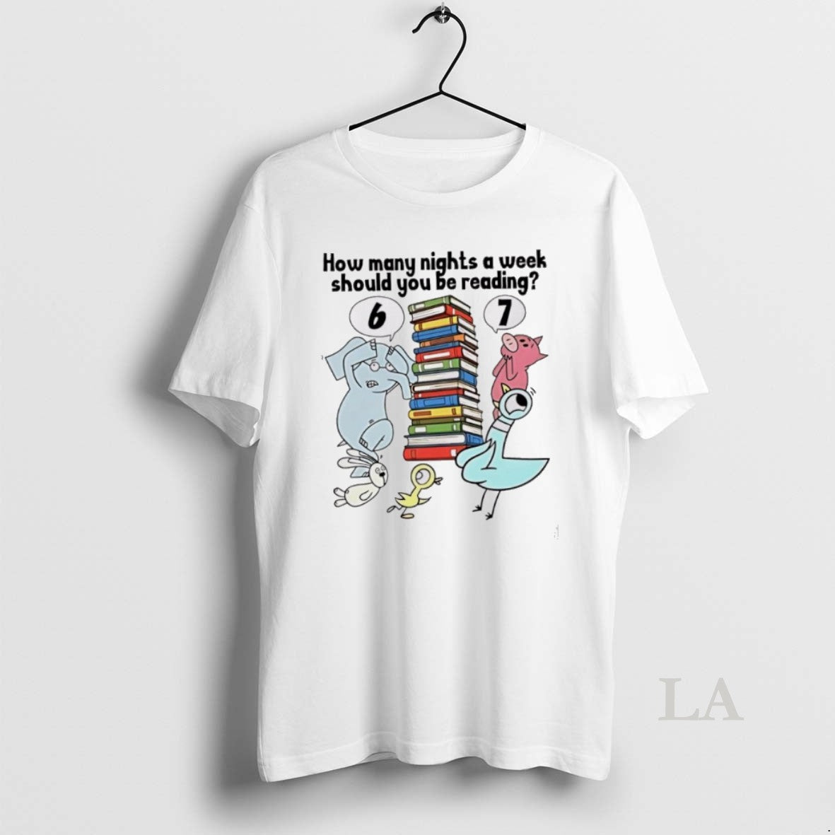 Original How Many Nights A Week Should You Be Reading 6 7 Animal T-Shirts, Hoodie, Sweatshirt | CoreVibeTees.com
