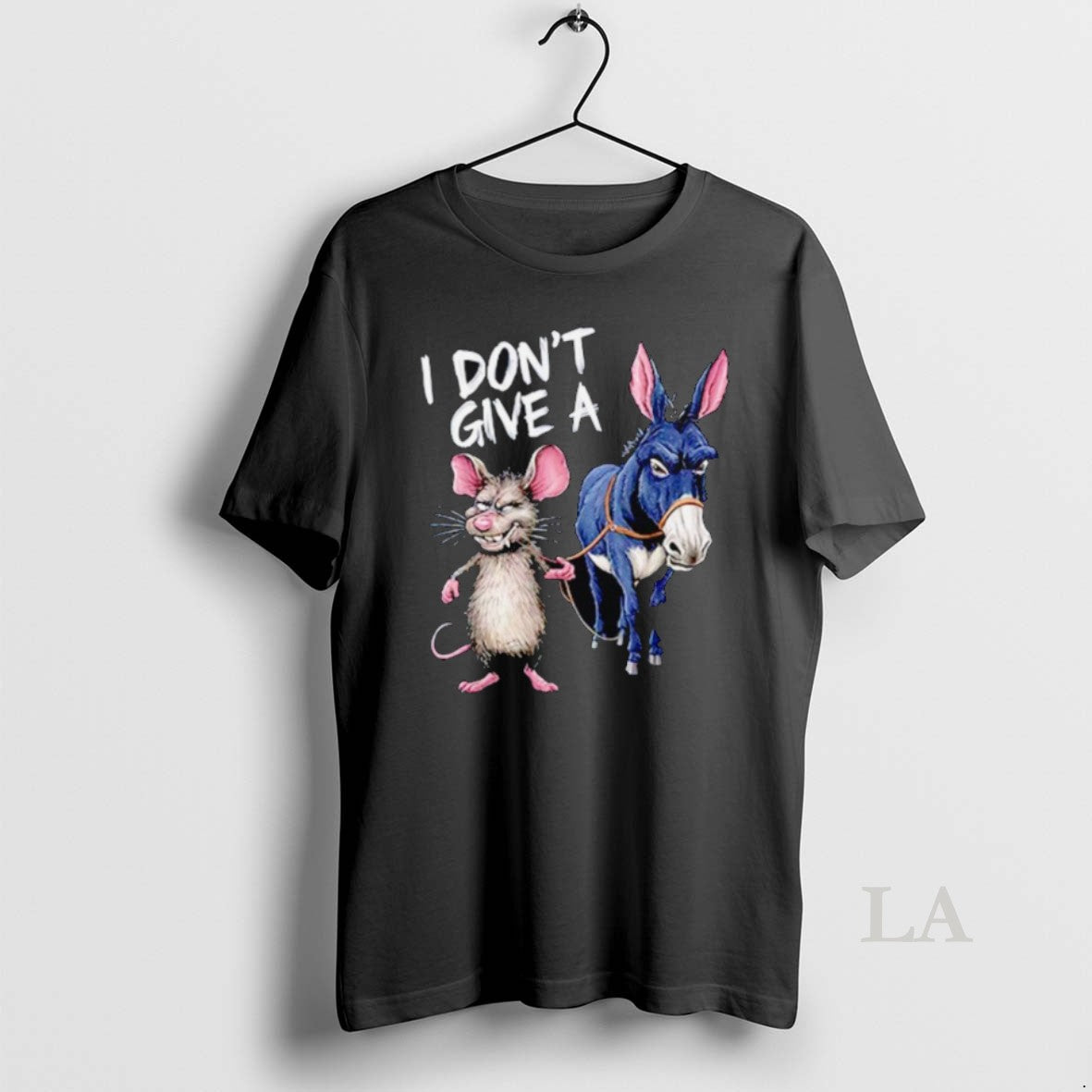 Original I Dont Give A Rats Ass Mouse And Donkey