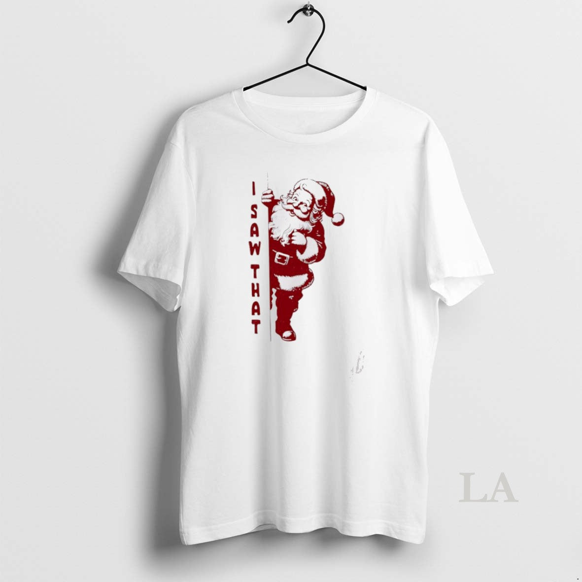 Original I Saw That Santa Claus Merry Christmas T-Shirts, Hoodie, Sweatshirt | CoreVibeTees.com