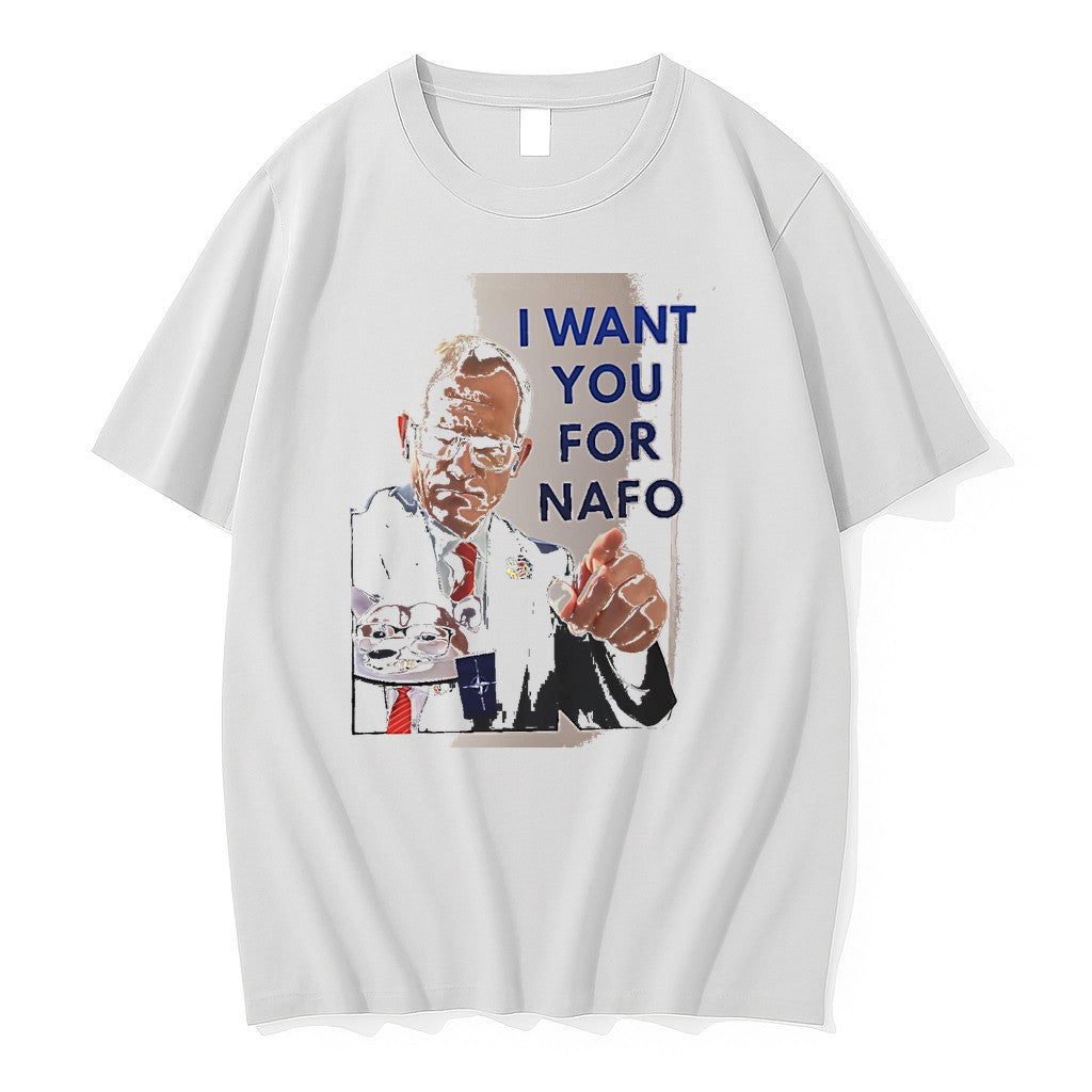 Original I Want You For Nafo Gunther Fehlinger White Tshirts Jpg