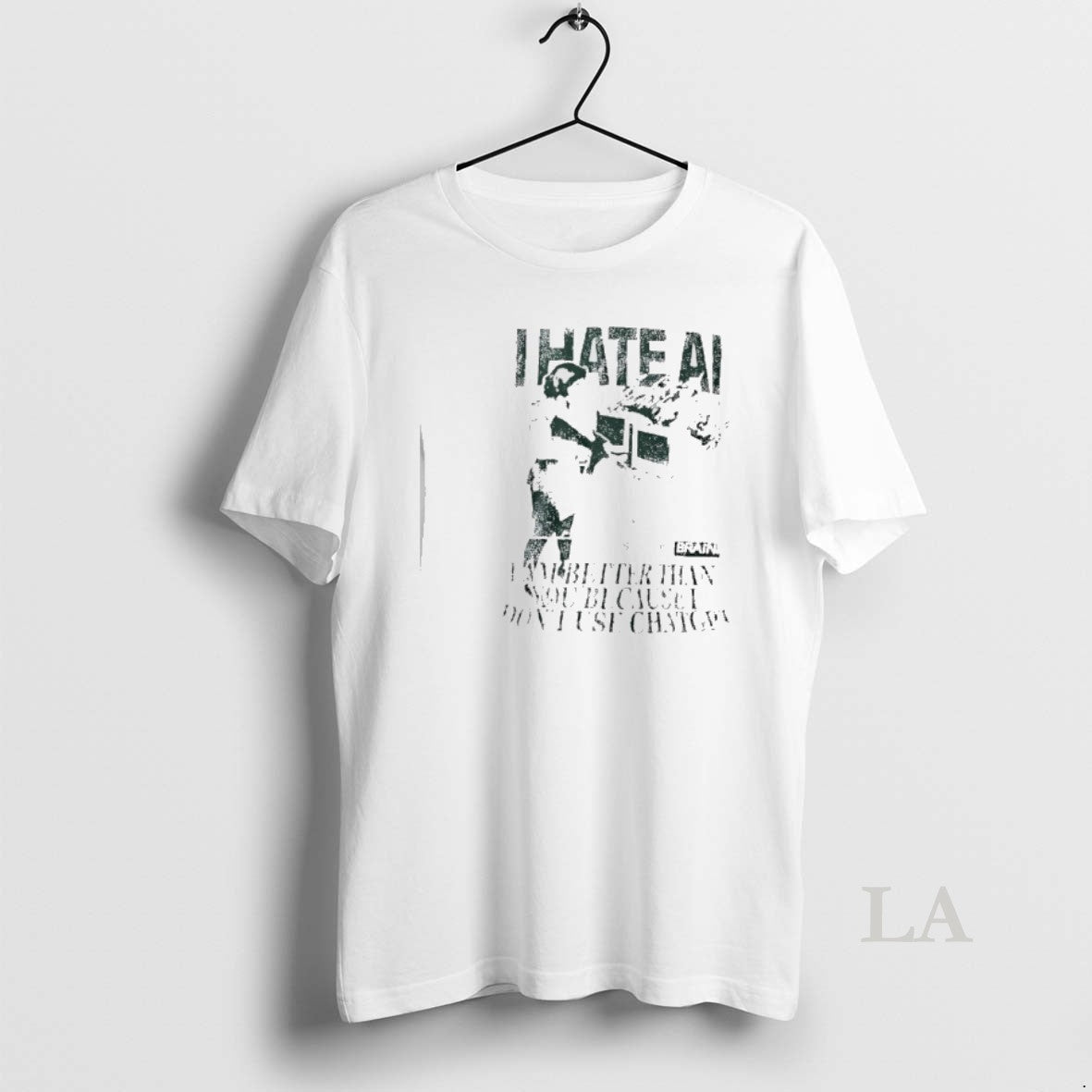 Original I Hate Ai I Am Better Than You Because I Dont Use Chat Gpt T-Shirts, Hoodie, Sweatshirt | CoreVibeTees.com