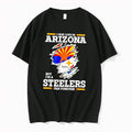 Original I May Live In Arizona But Im A Steelers Fan Forever Black Tshirts Jpg
