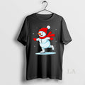 Original Ice Skating Snowman Christmas Funny T-Shirts, Hoodie, Sweatshirt | CoreVibeTees.com