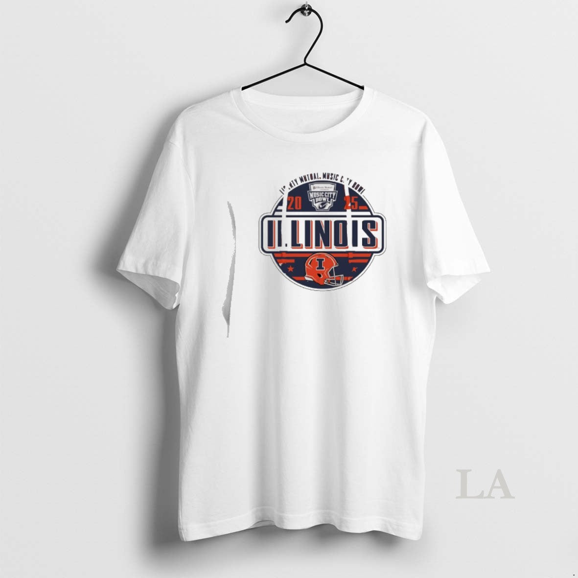 Original Illinois Football 2025 Music City Bowl Logo T-Shirts, Hoodie, Sweatshirt | CoreVibeTees.com