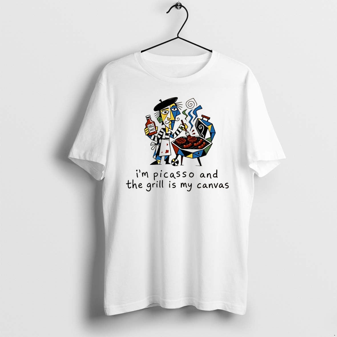 Original Im Picasso And The Grill Is My Canvas Master Tee Tshirts Jpg