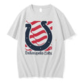 Original Indianapolis Colts American 250th Flag Heritage Wordmark Tee Tshirts