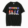 Original Indianapolis Sports Abbey Road Mascot Black Tshirts Jpg