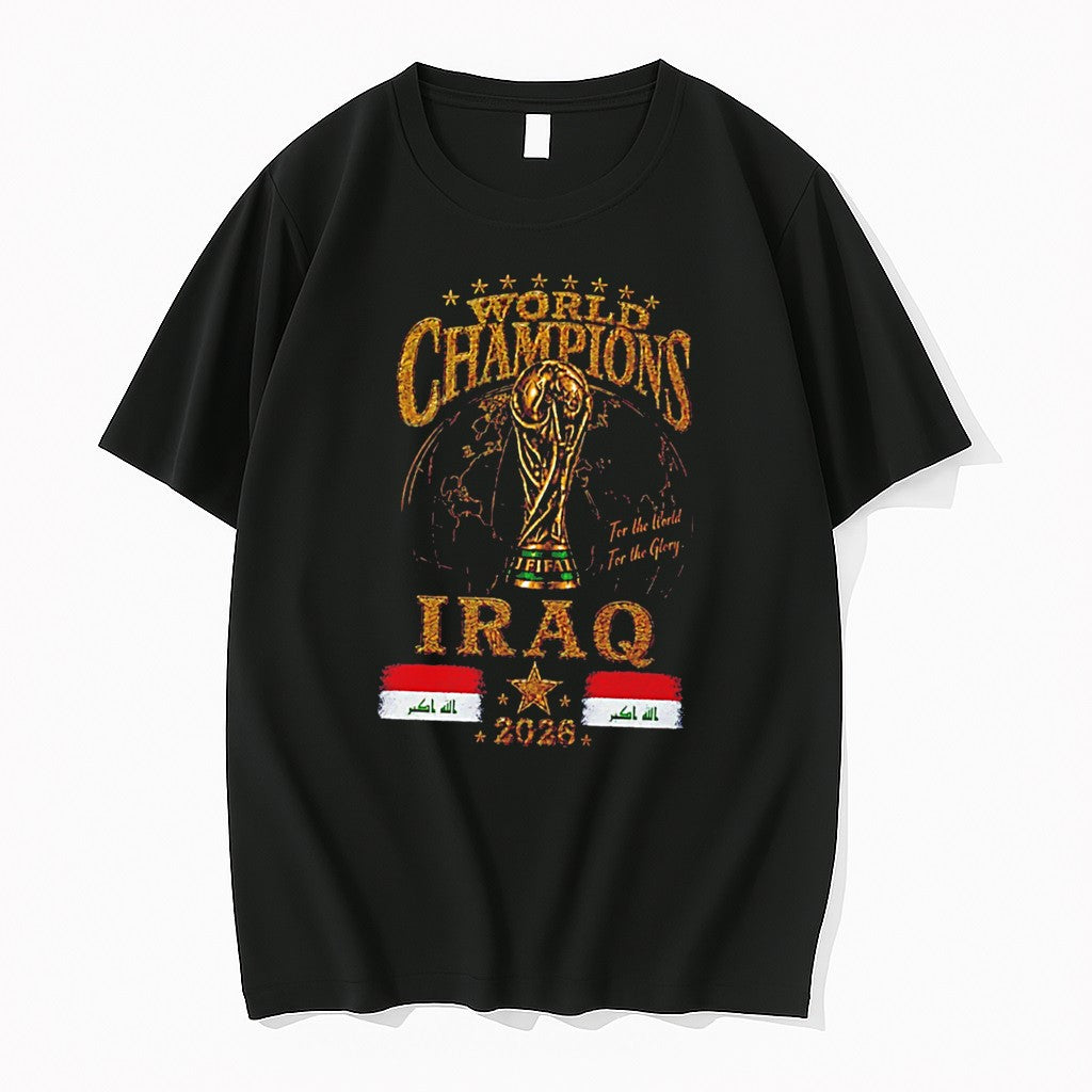 Original Iraq 2026 World Champions For The World For The Glory Tee Tshirts Jpg
