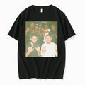 Original Islam Makhachev And Khabib Nurmagomedov Middle Finger Ufc Photo Vintage Tshirts