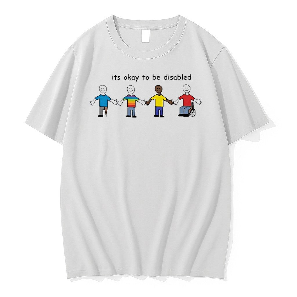 Original Its Okay To Be Disabled Tshirts Jpg