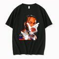 Original Jb Jalen Brunson Making A Gesture With A Knicks Logo Glove Black Tshirts
