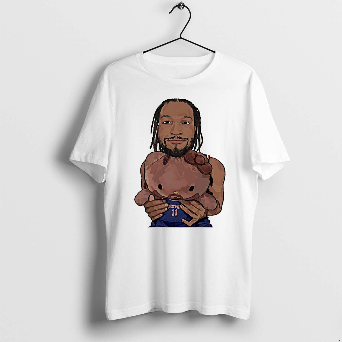 Original Jalen Brunson Hello Kitty Cartoon Tshirts Jpg