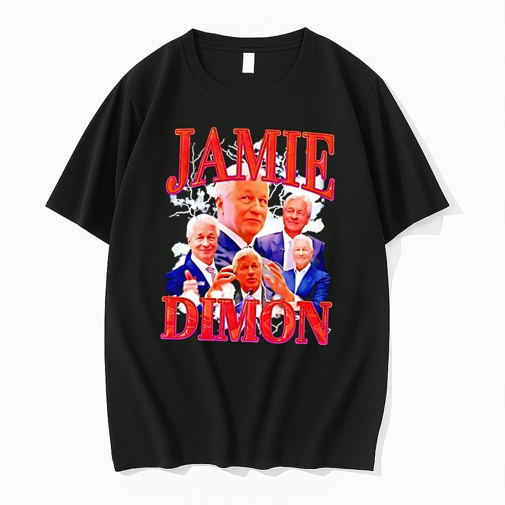 Original Jamie Dimon Vintage Black Tshirts Jpg