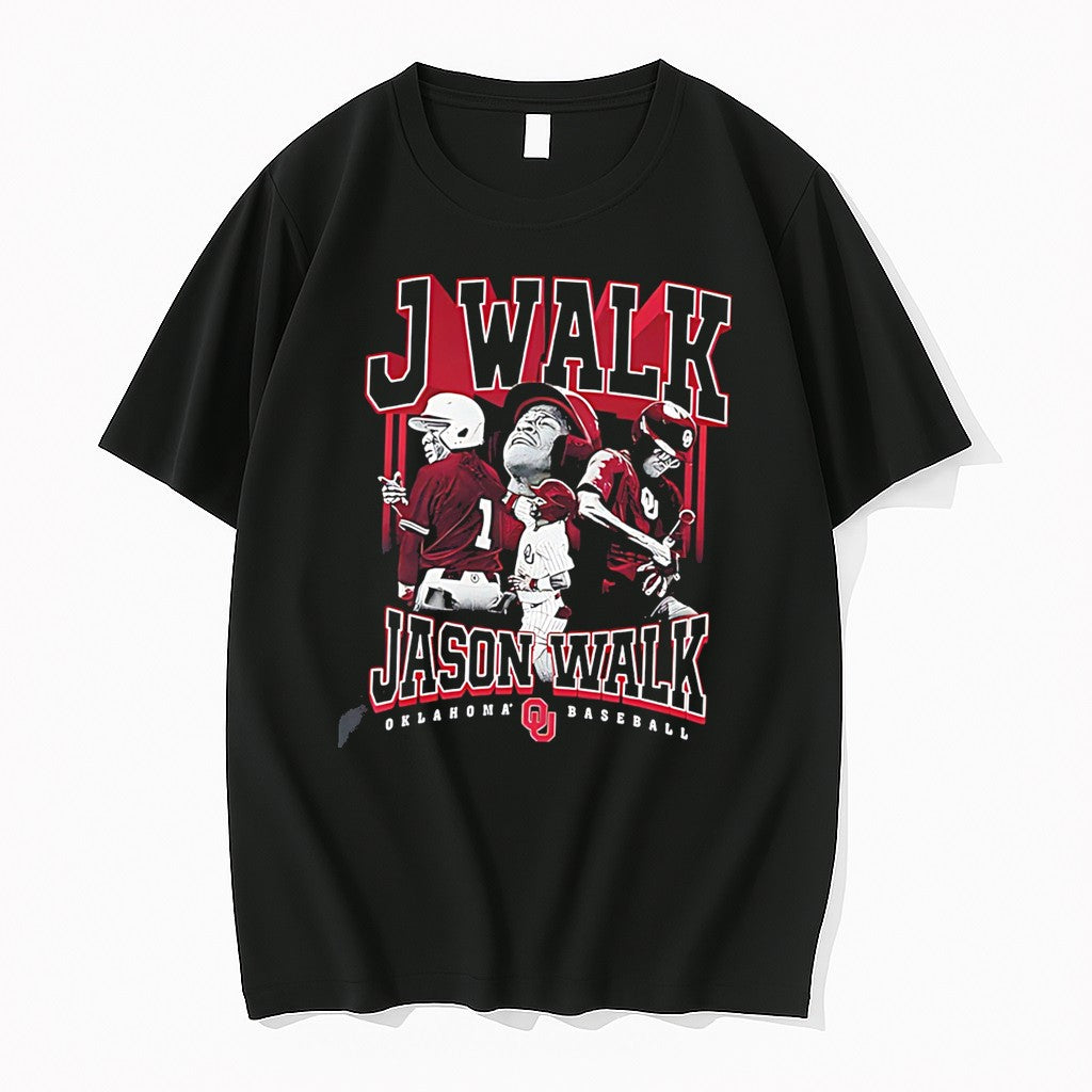 Original Jason Walk Oklahoma Baseball J Walk Vintage Tee Tshirts Jpg