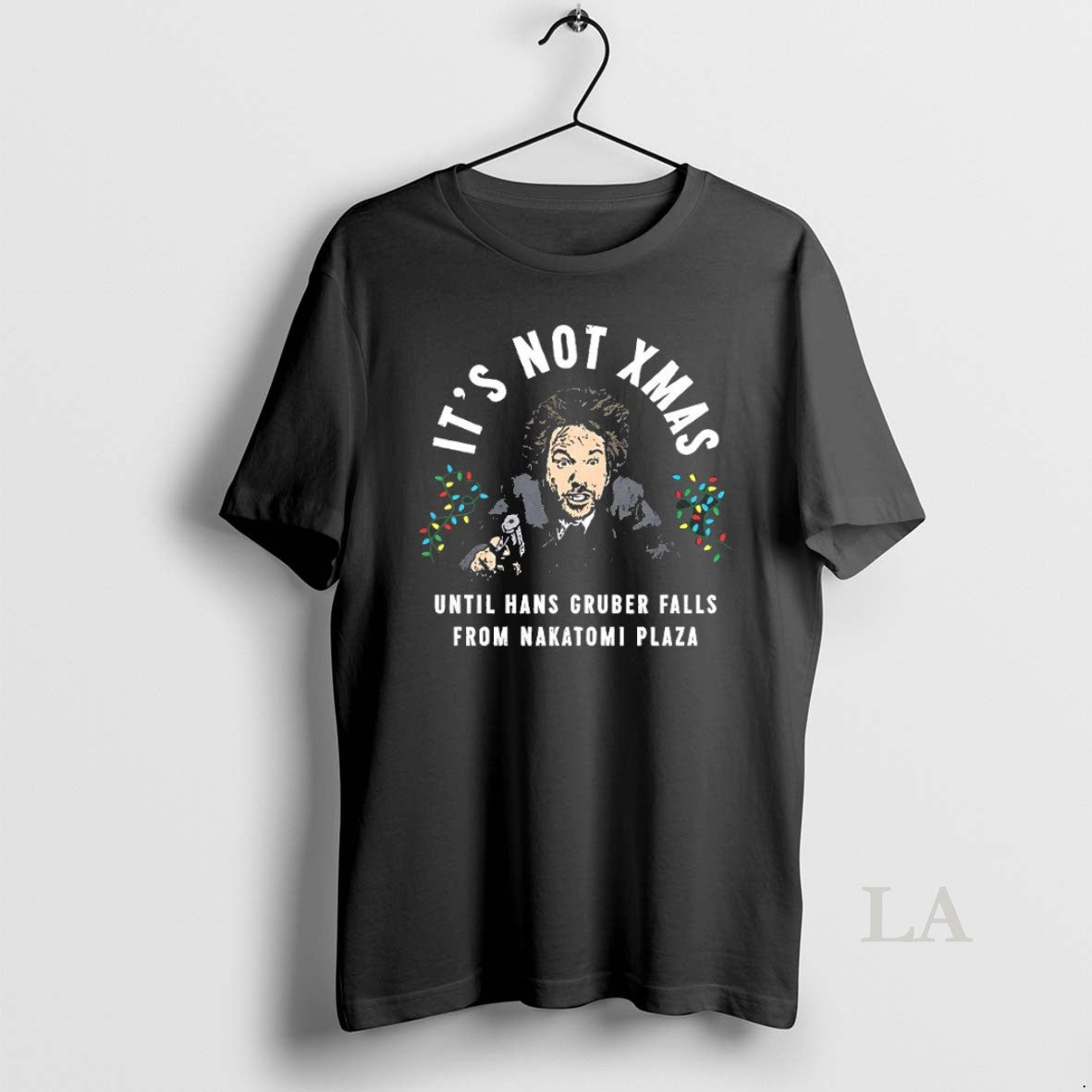 Original John Mcclane Its Not Xmas Until Hans Gruber Falls From Nakatomi Plaza