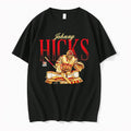 Original Johnny Hicks Denver Pioneers Mens Ice Hockey Player Caricature Tshirts
