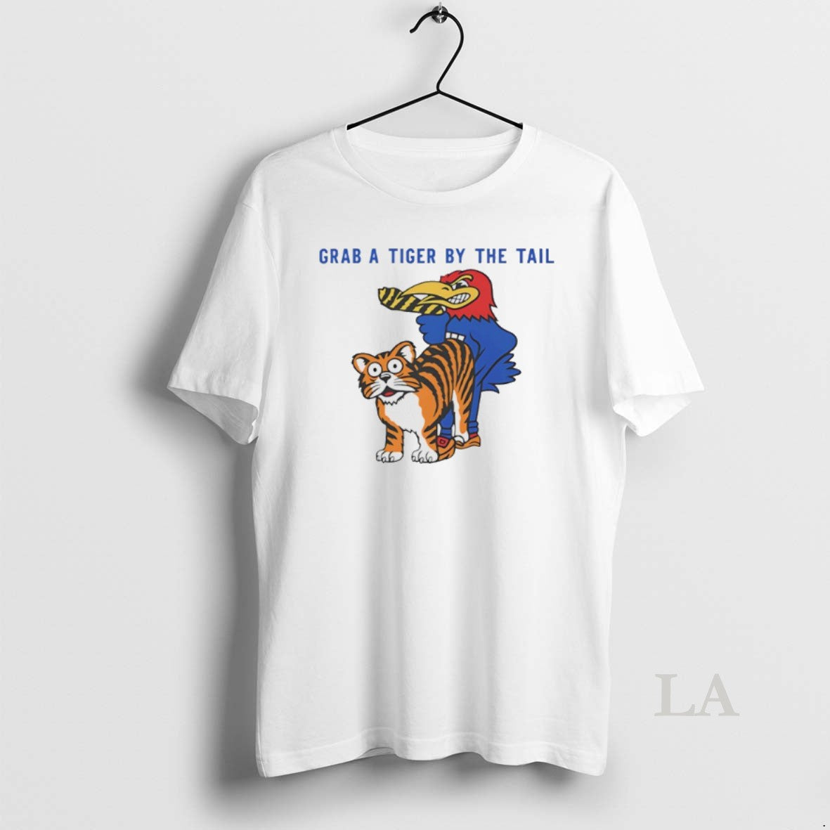 Original Kansas Vs Missouri Rivalry Grab A Tiger By The Tail T-Shirts, Hoodie, Sweatshirt | CoreVibeTees.com
