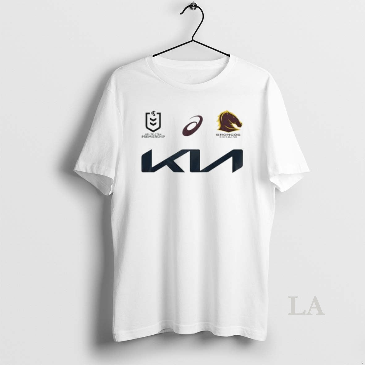 Original Kia Brisbane Broncos 2025 Nrl Away Jersey