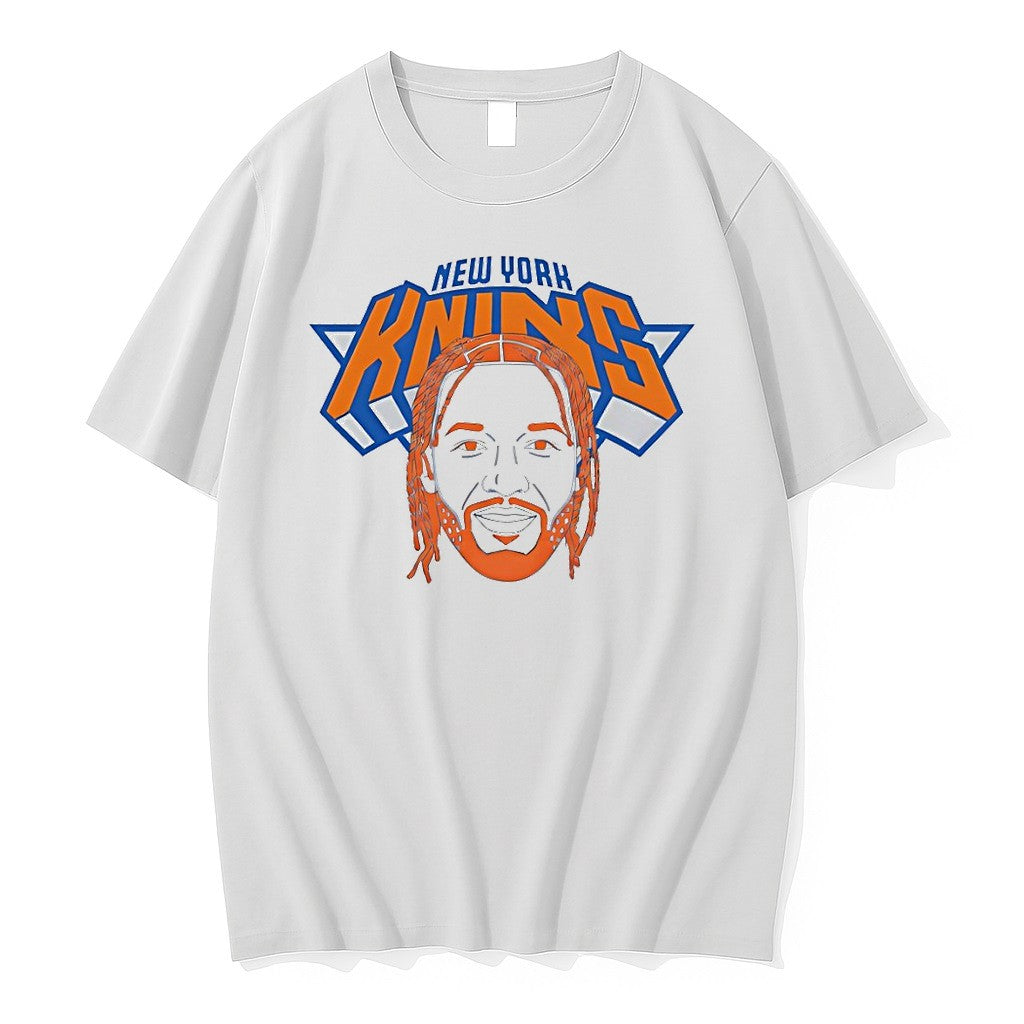 Original King Jalen Brunson Big Face New York Knicks Basketball Nba 2026 Tshirts