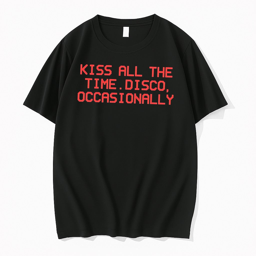 Original Kiss All The Time Disco Occasionally Tee Tshirts Jpg