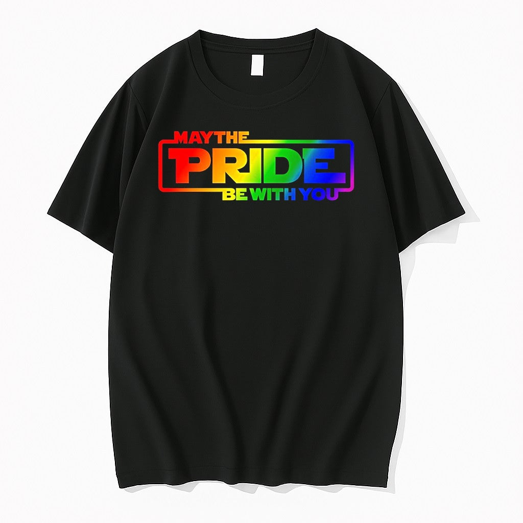 Original Lgbt Star Wars May The Pride Be With You Pride Month Tshirts Jpg