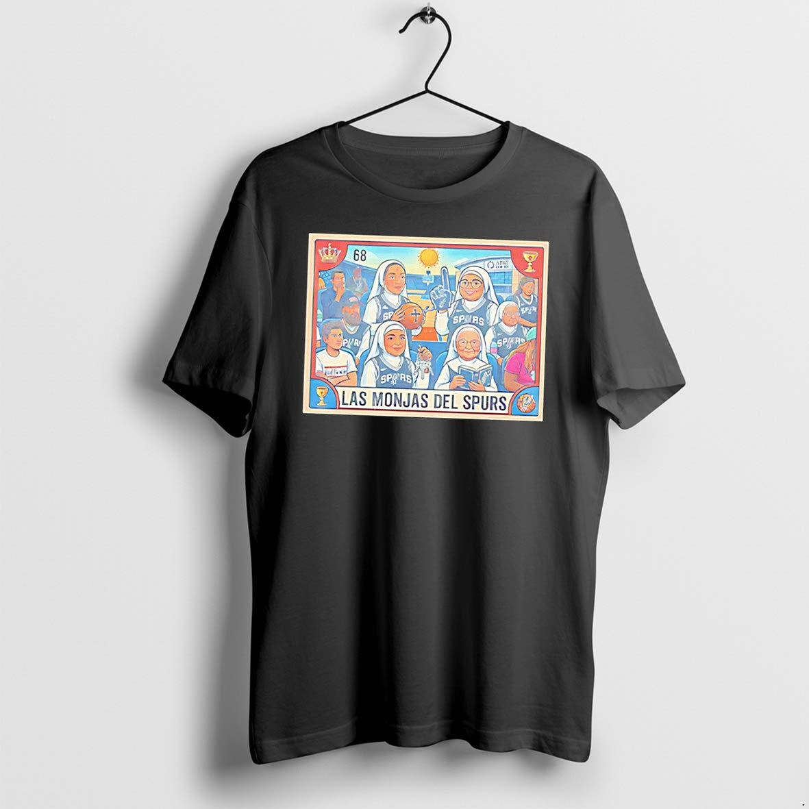 Original Las Monjas Del Spurs San Antonio Spurs Tee Tshirts Jpg