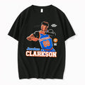Original Lucky Mong Nah Square Up Jordan Clarkson New York Knicks Black Tshirts