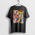 Original Lucky Mong X Bocker Hart And Brunson Playoff Edition Bocker Back Pages Black Tshirts