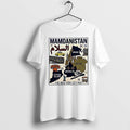 Original Mamdanistan Salaam New York City Map Bronx Queens Brooklyn Staten Island White Tshirts