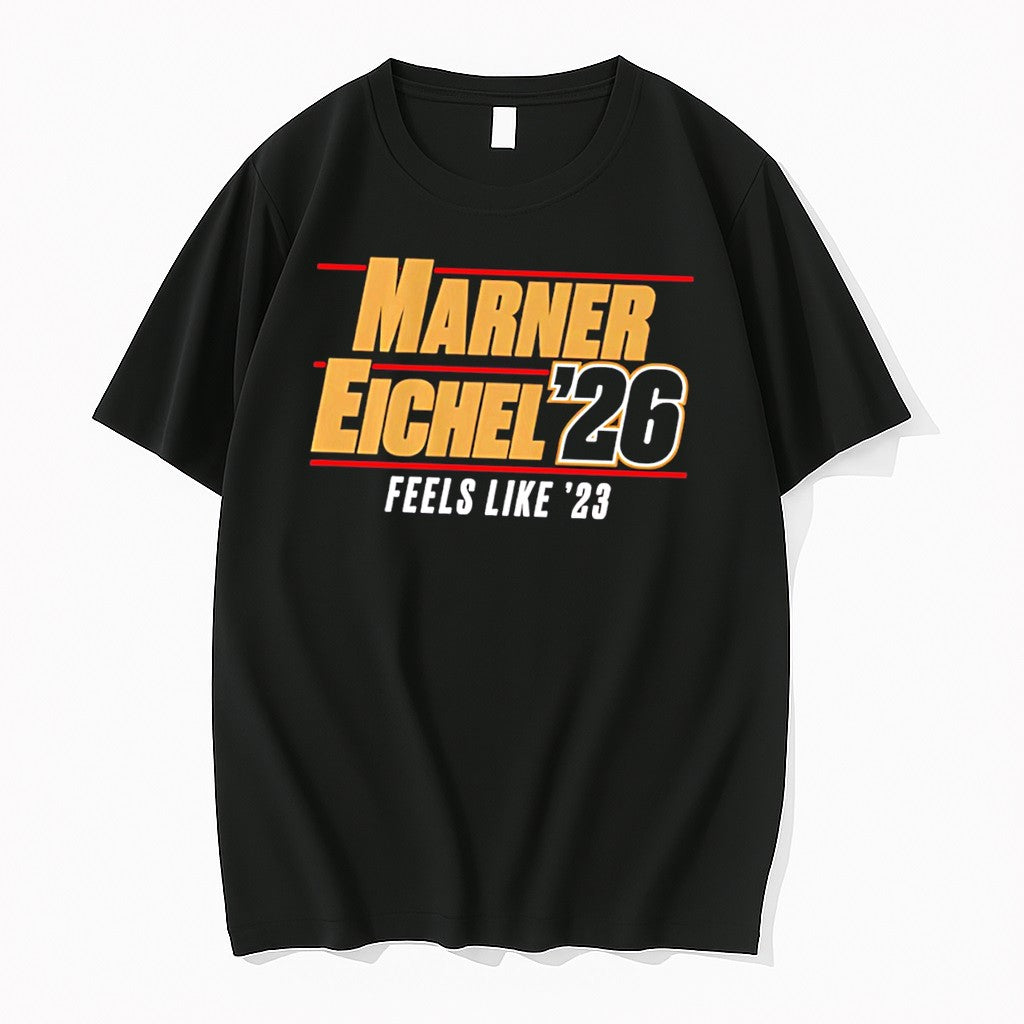 Original Marner Eichel 26 Feels Like 23 Vegas Golden Knights Tee Tshirts Jpg
