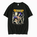 Original Masters Of The Universe He Man Skeletor Battle Illustration Black Tshirts