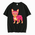 Original Miami Heat French Bulldog Cartoon Tee Tshirts Jpg