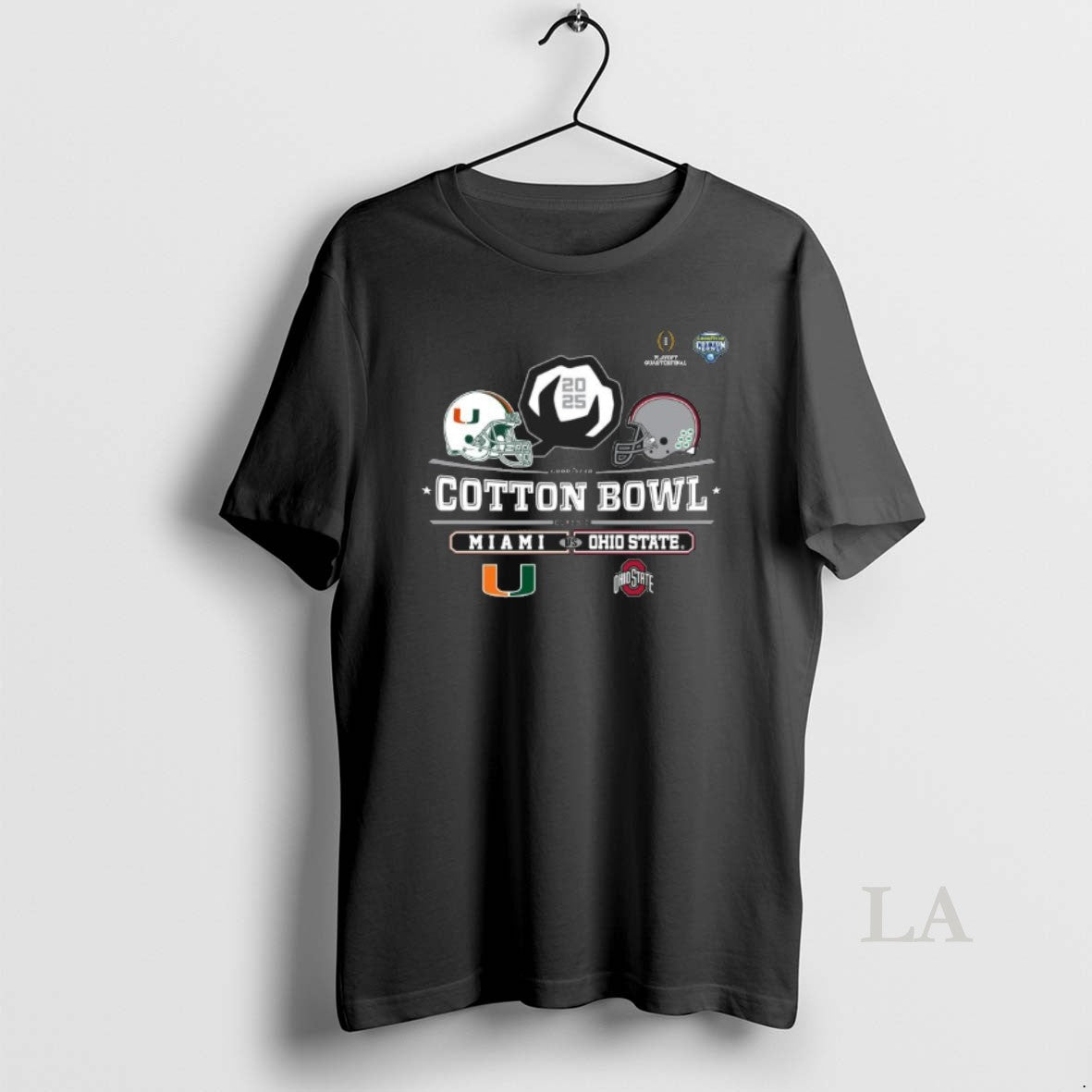 Original Miami Vs Ohio State 2025 Cotton Bowl Helmet Logo December 31 T-Shirts, Hoodie, Sweatshirt | CoreVibeTees.com