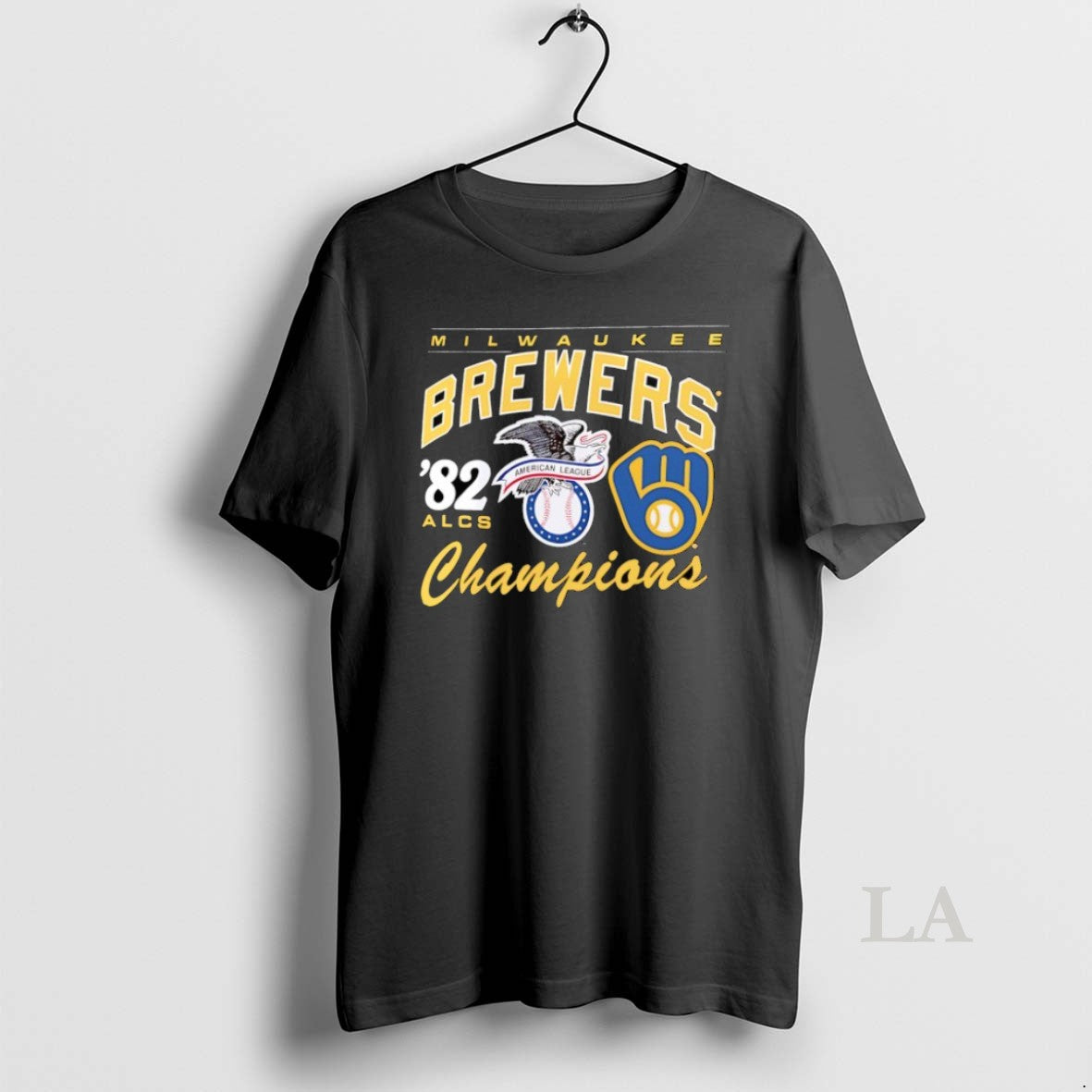 Original Milwaukee Brewers Alcs Champions 1982 Vintage