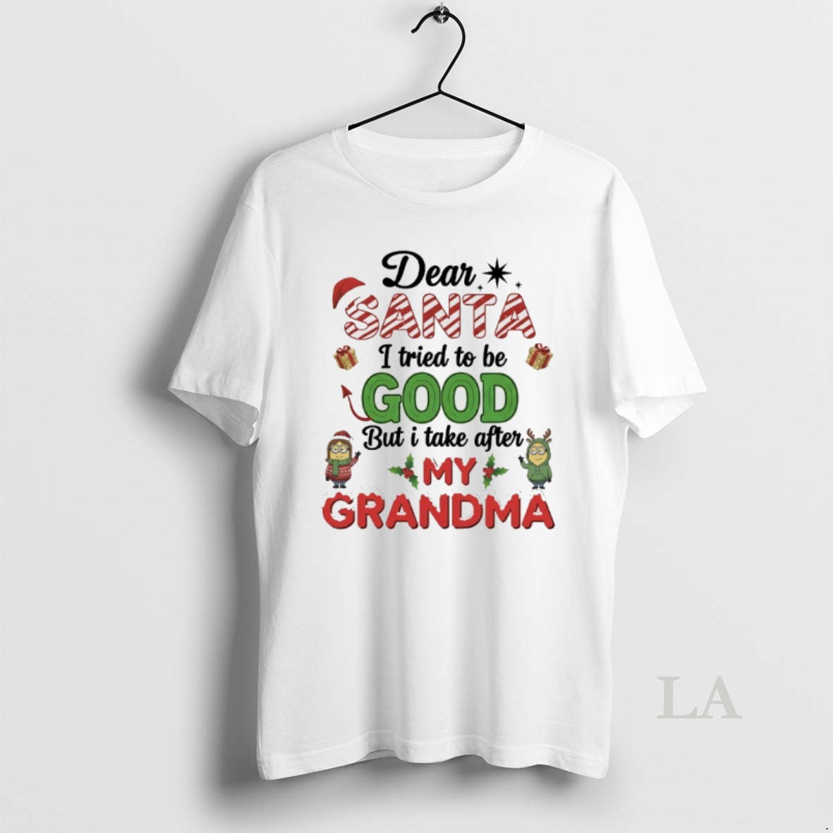 Original Minions Christmas Dear Santa I Tried To Be Good But I Take After My T-Shirts, Hoodie, Sweatshirt | CoreVibeTees.com