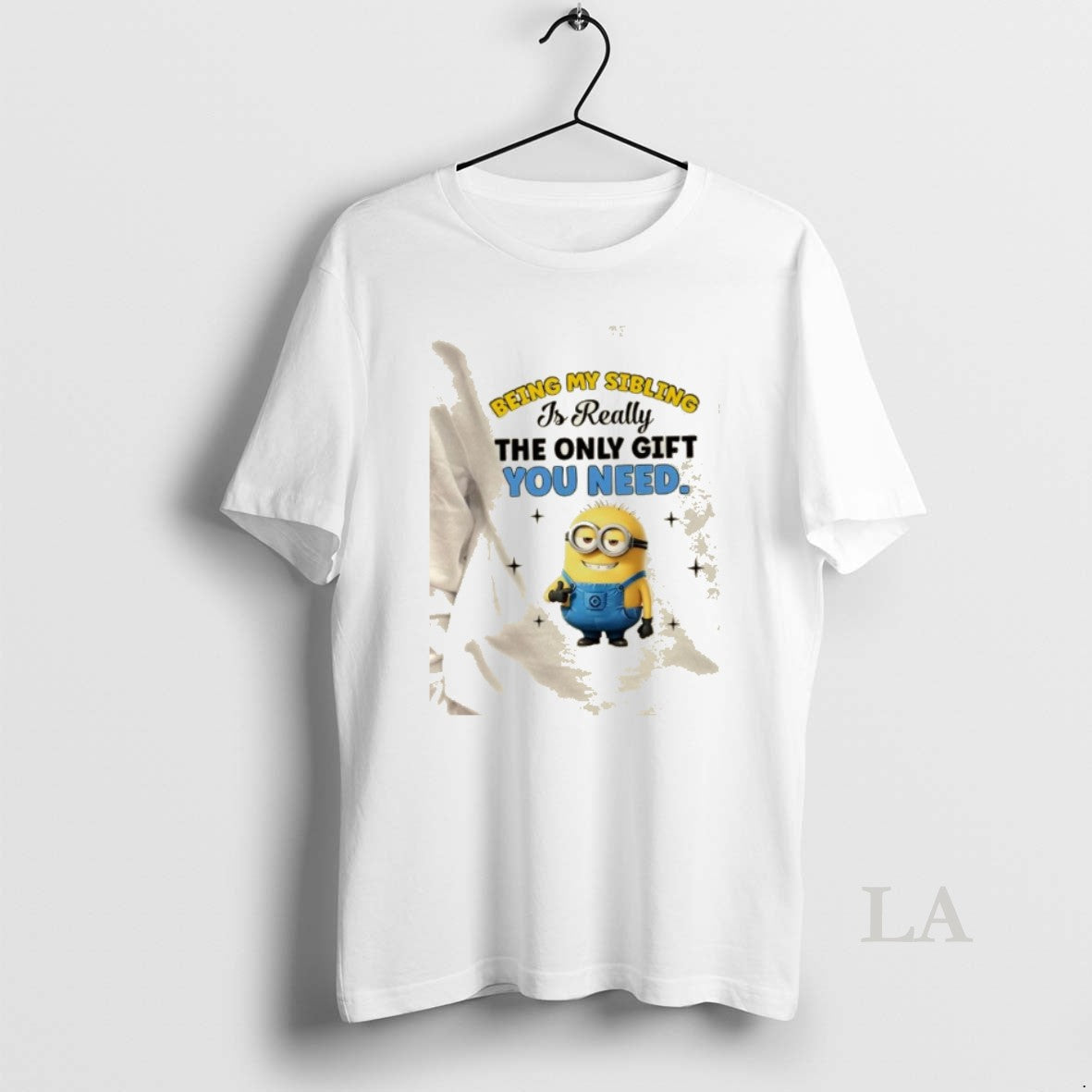 Original Minions Being My Sibling Is Really The Only Gift You Need Cute T-Shirts, Hoodie, Sweatshirt | CoreVibeTees.com
