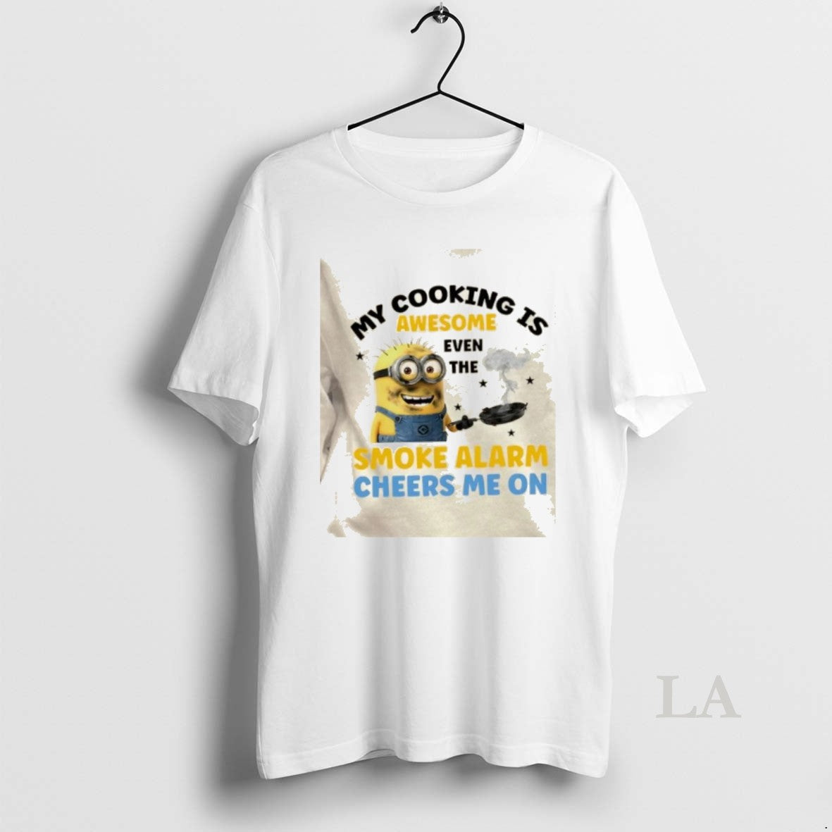 Original Minions My Cooking Is Awesome Even The Smoke Alarm Cheers Me On T-Shirts, Hoodie, Sweatshirt | CoreVibeTees.com