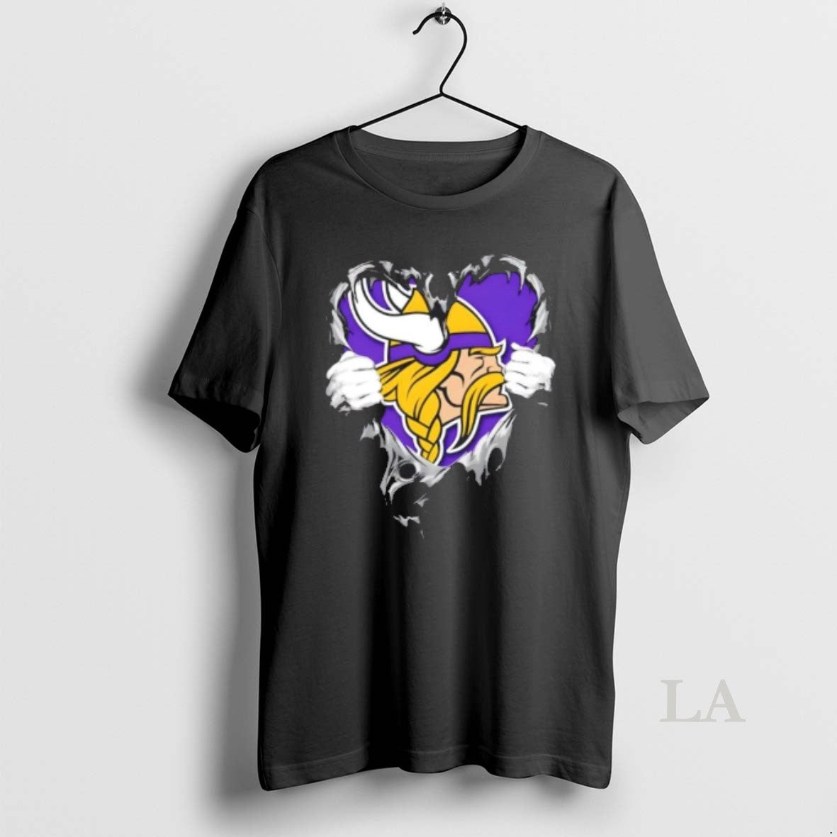 Original Minnesota Vikings Rip The Chest Forever In My Heart T-Shirts, Hoodie, Sweatshirt | CoreVibeTees.com