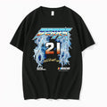 Original Nascar Josh Berry Driver Number 21 Signature Tshirts Jpg