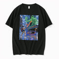 Original Ny Knicks Vs San Antonio Spurs Victor Wembanyama Light Saber Attacking Tee Tshirts