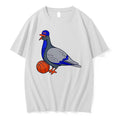 Original Nyc Pigeon Basketball White Tshirts Jpg
