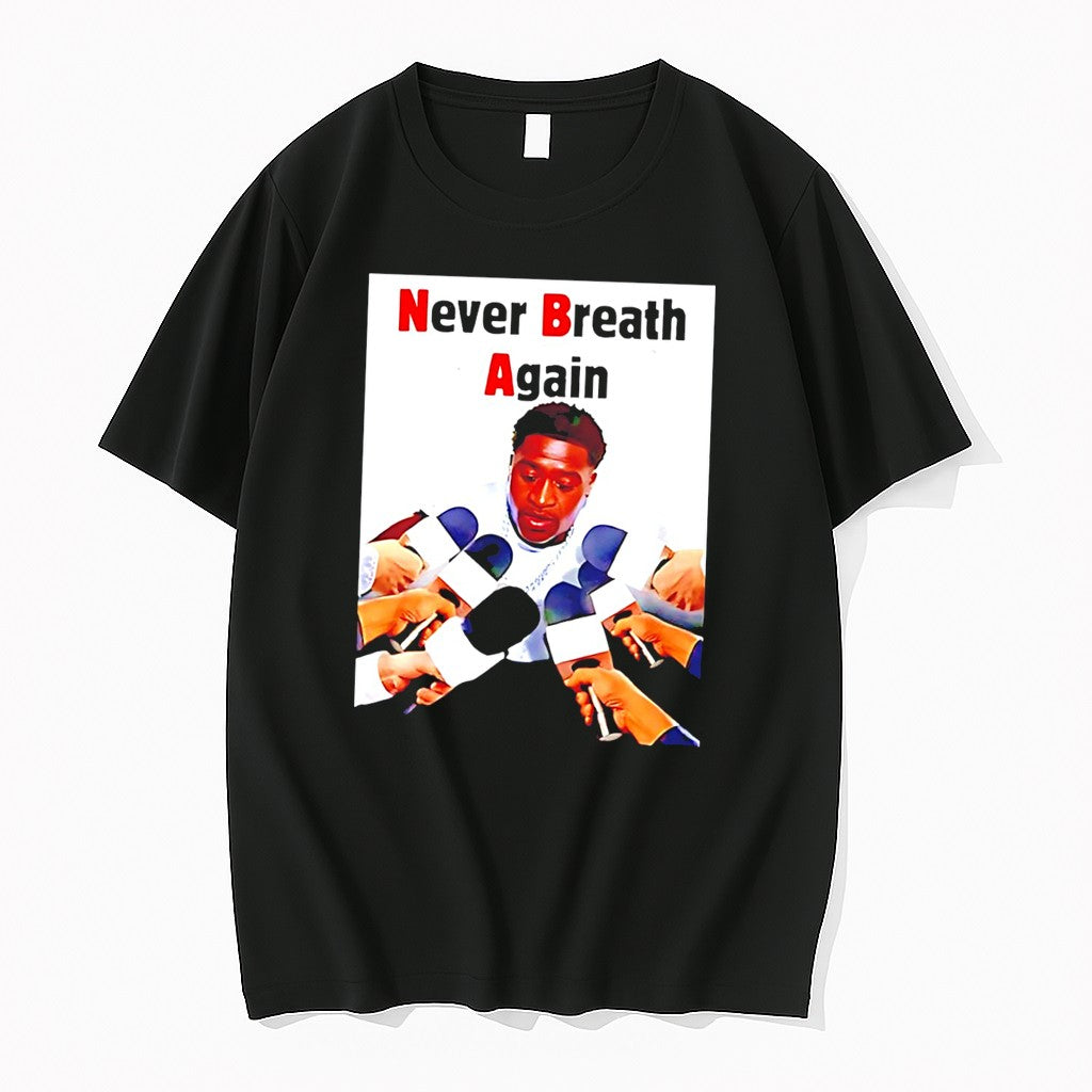 Original Never Breath Again Nba George Floyd Tee Tshirts Jpg