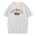 Original New England Patriots Pride Month Rainbow Logo Tee Tshirts Jpg
