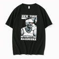 Original New York Hardcore Josh Hart Bleeding Nba Face Black Tshirts Jpg