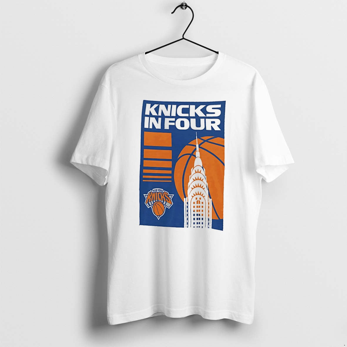 Original New York Knicks In Four Tee Tshirts Jpg