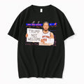Original New York Knicks Jalen Brunson Holding Sign Wrote Trump Not Welcome Tee Tshirts