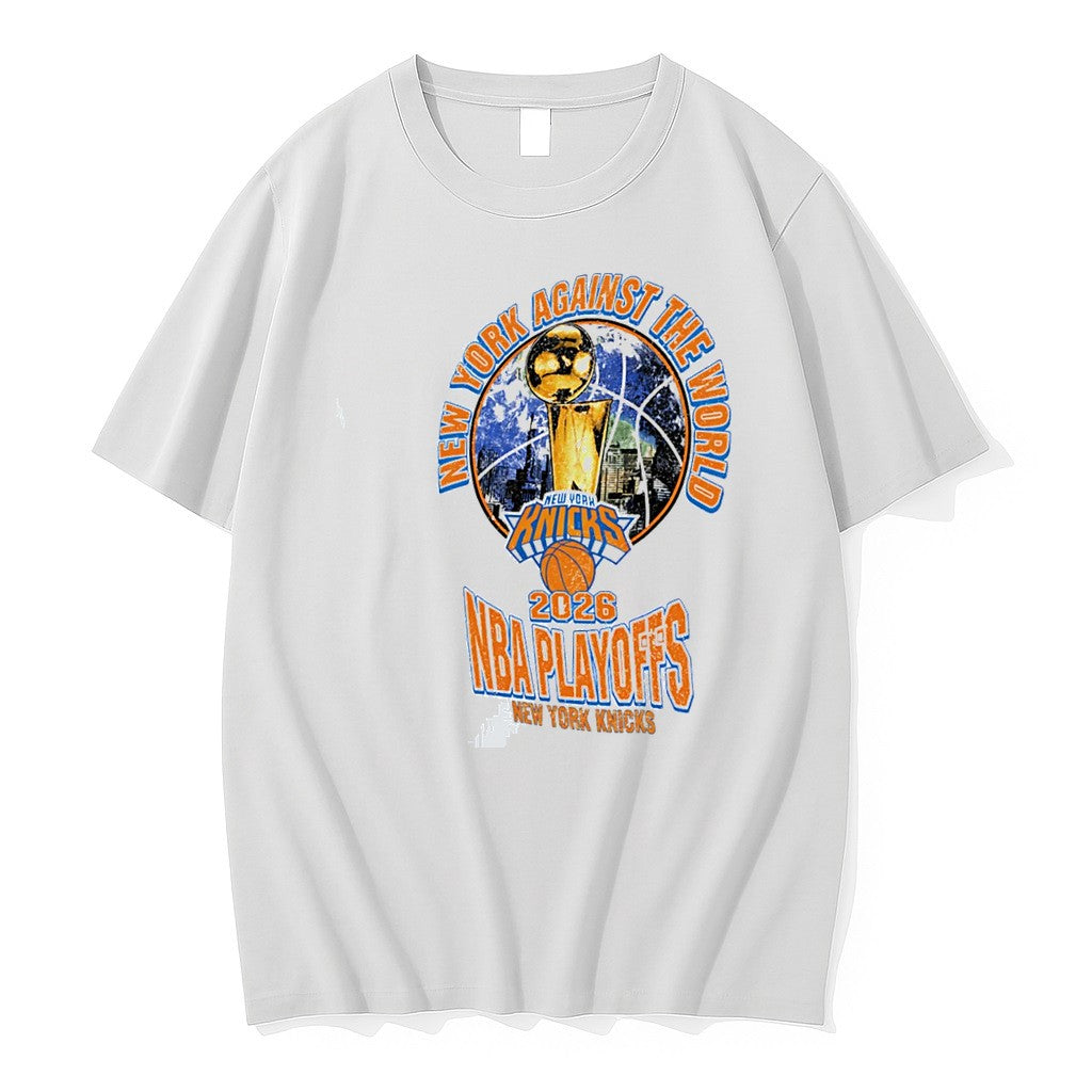 Original New York Knicks New York Against The World Tee Tshirts Jpg
