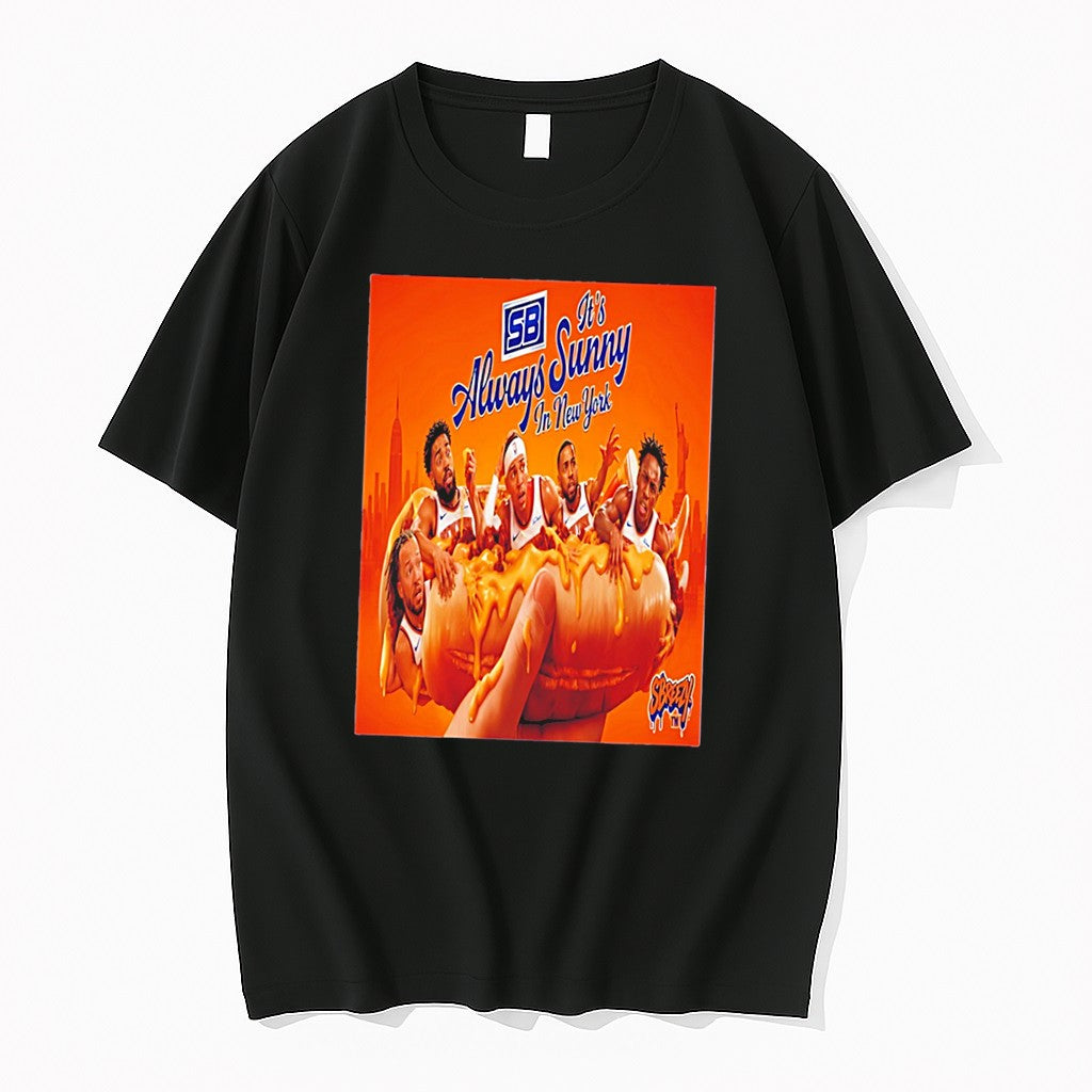 Original New York Knicks Its Always Sunny In New York Tee Tshirts Jpg