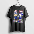Original New York Yankees And Giants Charlie Brown And Snoopy Tee Tshirts Jpg